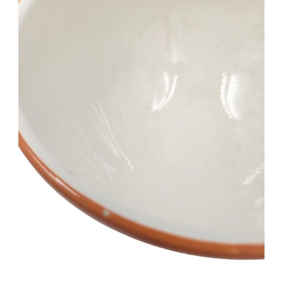 222 Fifth Ceramic Spring Daisy Fruit Salad Serving Bowl Set of 2 - Picture 13 of 13